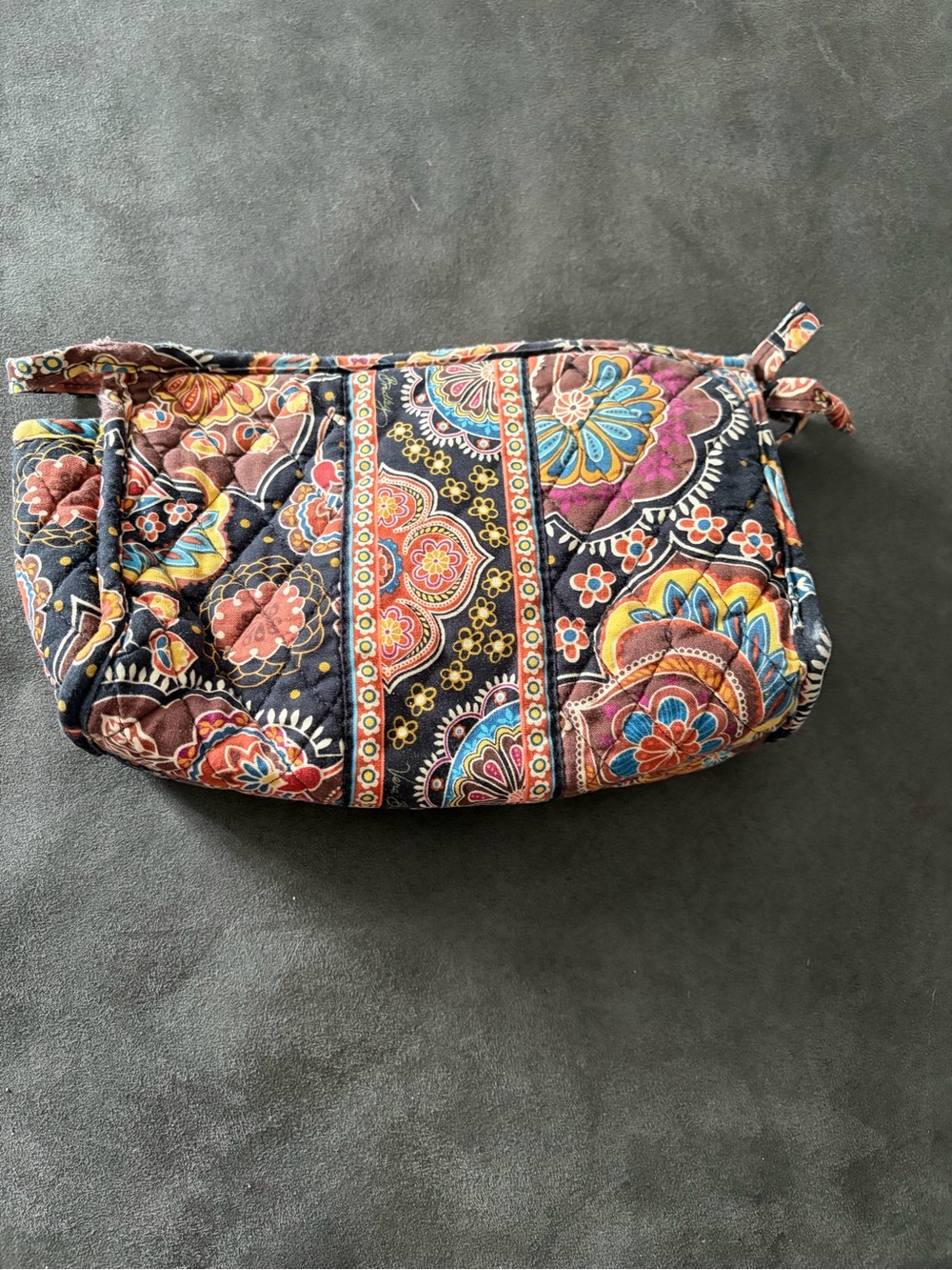 Vera Bradley Kensington Retired Cosmetic Makeup Bag